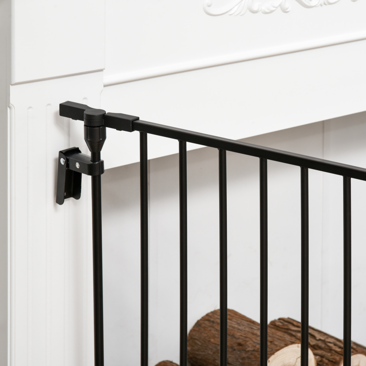 cortex-london-windsor-3-panel-black-dog-gate-playpen-walk-through-door