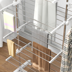 cortex-london-windsor-four-layer-folding-clothes-rail-with-wheels-white-silver