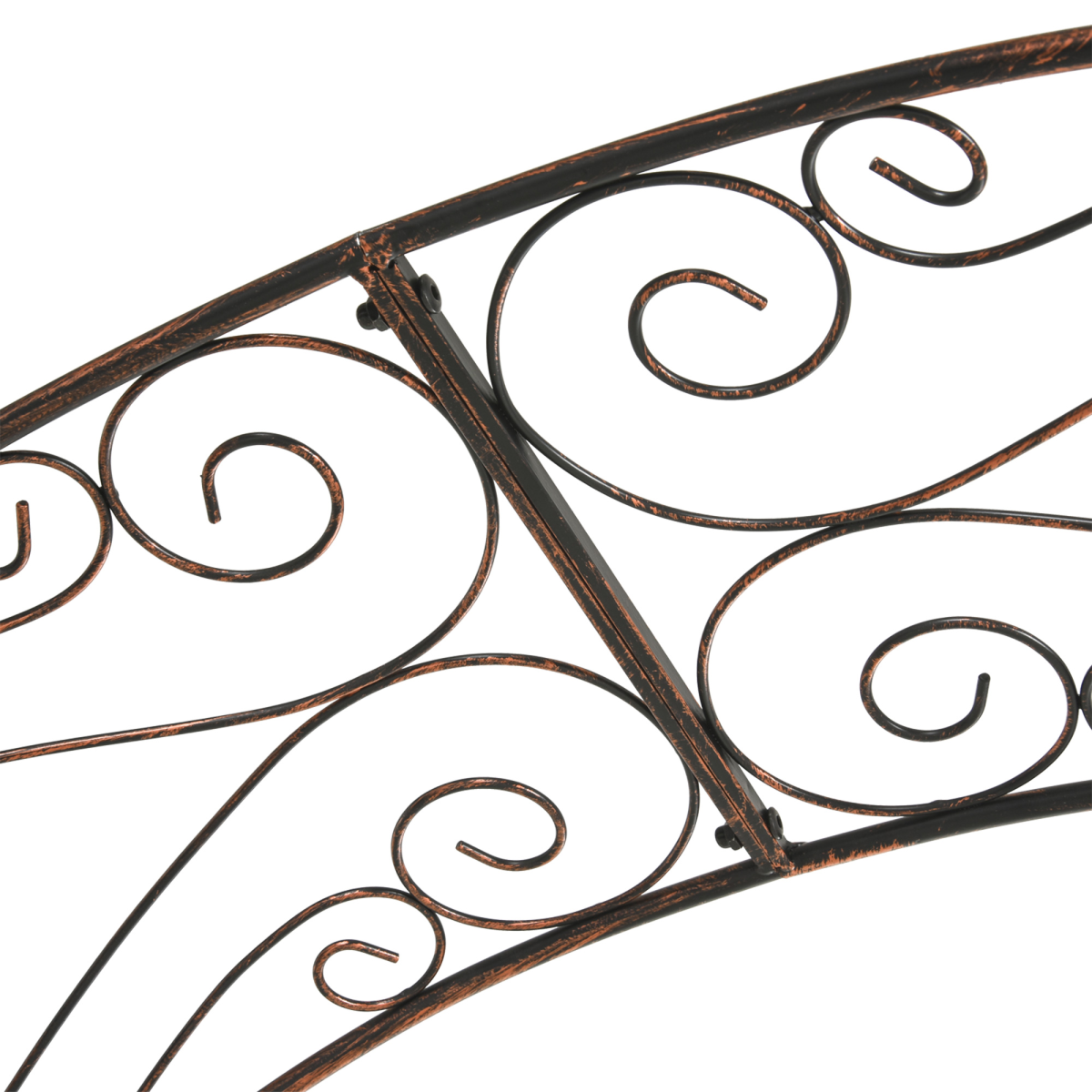 cortex-london-windsor-scroll-garden-arch-226h-cm-metal-frame-black-epoxy
