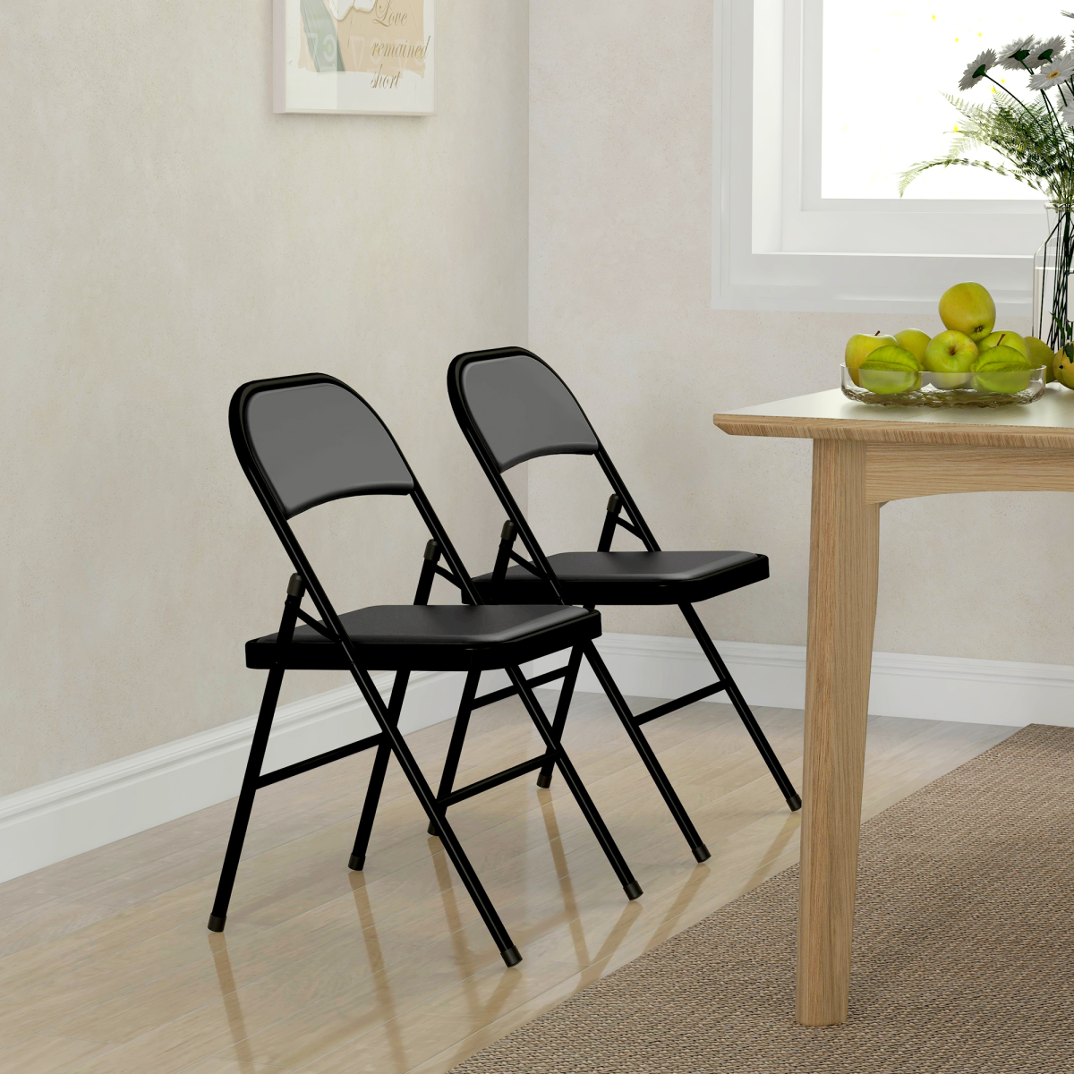 cortex-london-windsor-black-padded-folding-chairs-set-of-2