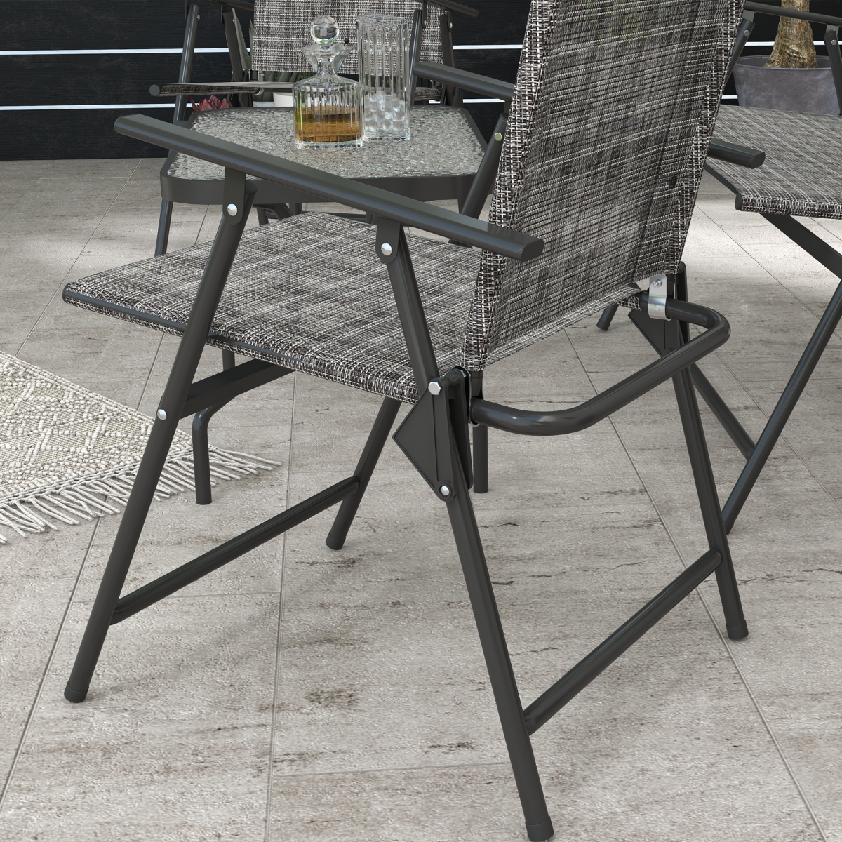 cortex-london-windsor-four-piece-foldable-garden-furniture-set-dark-grey-mixed-grey