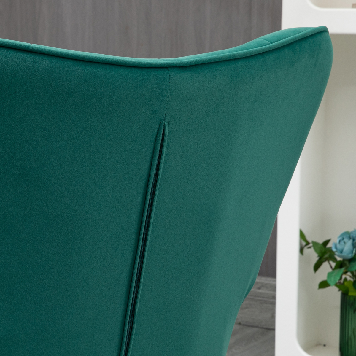 cortex-london-kensington-button-tufted-armchair-footstool-dark-green-gold-tone-steel-legs