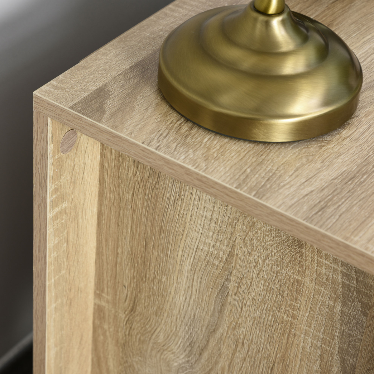 cortex-london-windsor-natural-two-drawer-particle-board-bedside-table