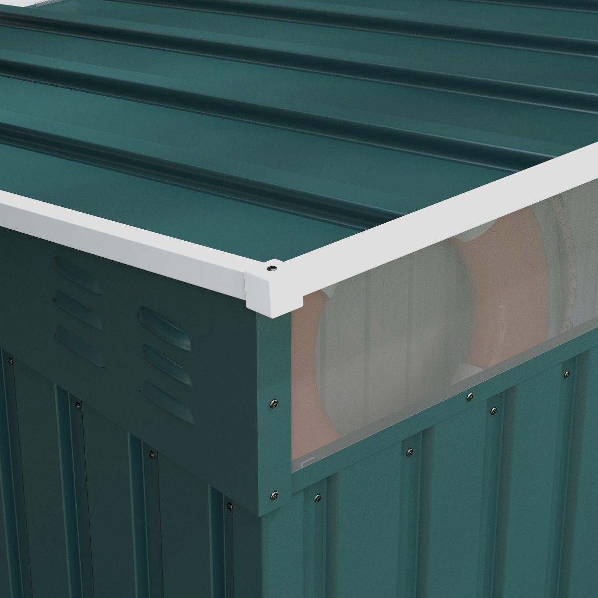 cortex-london-windsor-green-metal-garden-tool-shed-lockable