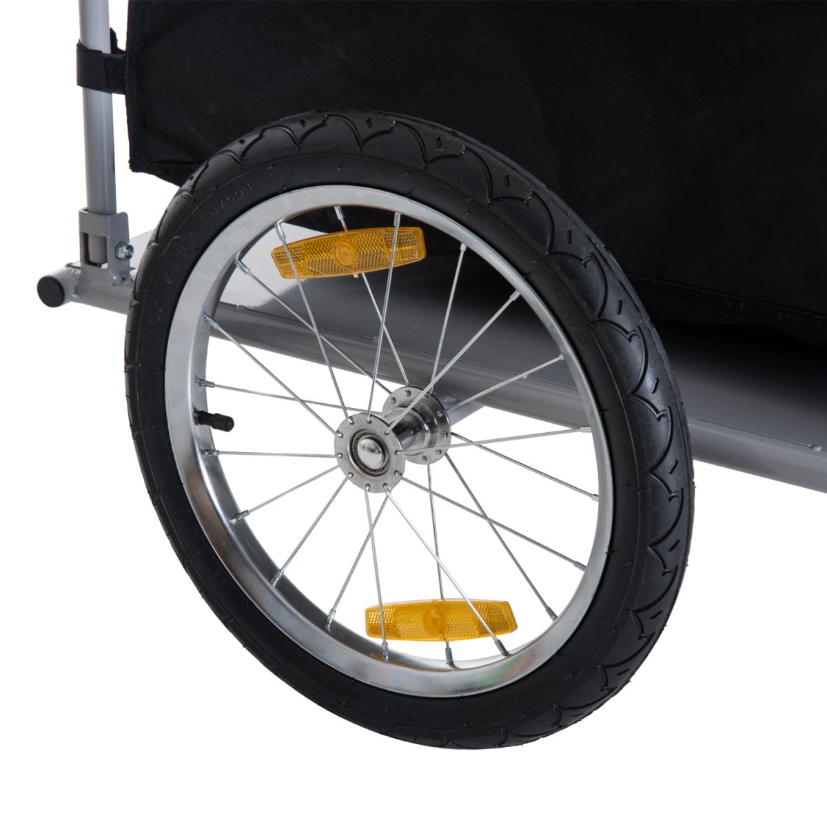 cortex-london-york-steel-frame-bike-cargo-trailer-cart-yellow