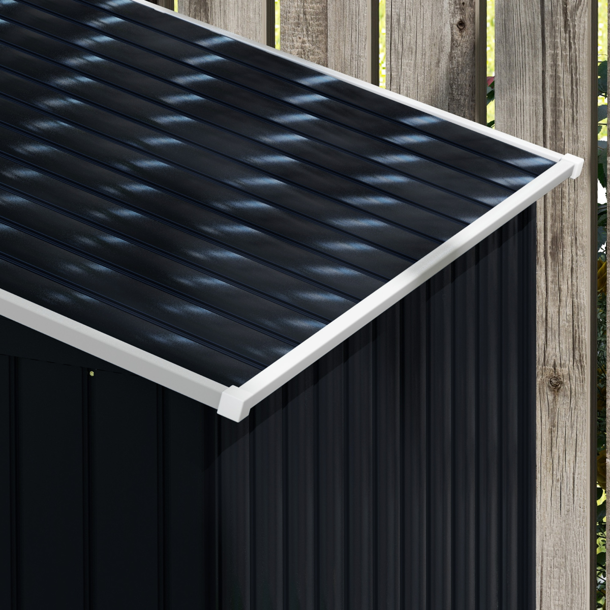 cortex-london-windsor-lockable-grey-galvanised-steel-garden-shed-7ft-4ft-vented