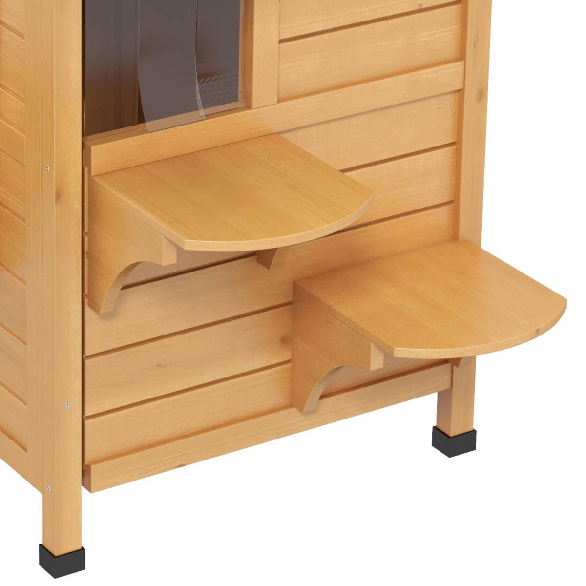 cortex-london-windsor-wooden-outdoor-cat-house-two-floor-fir-wood