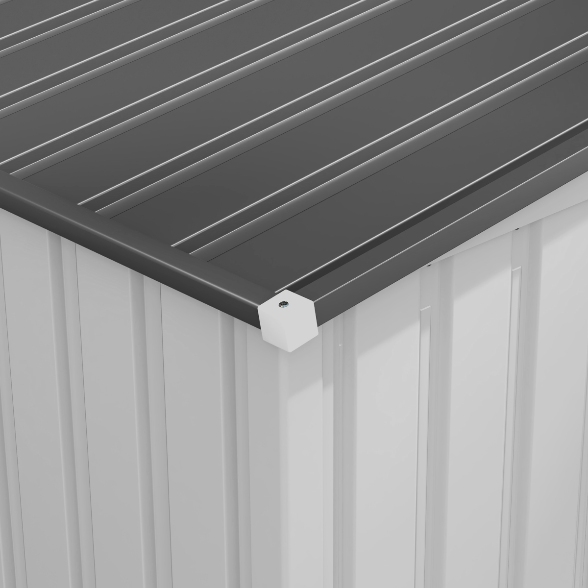 cortex-london-windsor-outsunny-5-x-7ft-white-lean-to-metal-garden-shed