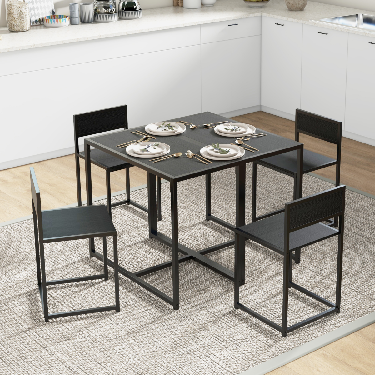 cortex-london-camden-industrial-metal-dining-table-set-black