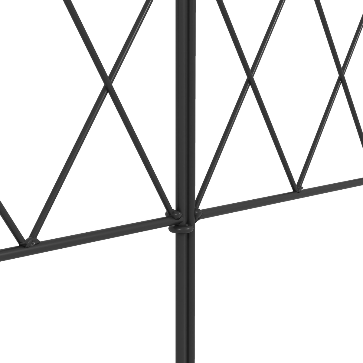 cortex-london-windsor-black-metal-garden-picket-fence-panels-61h-305l-cm