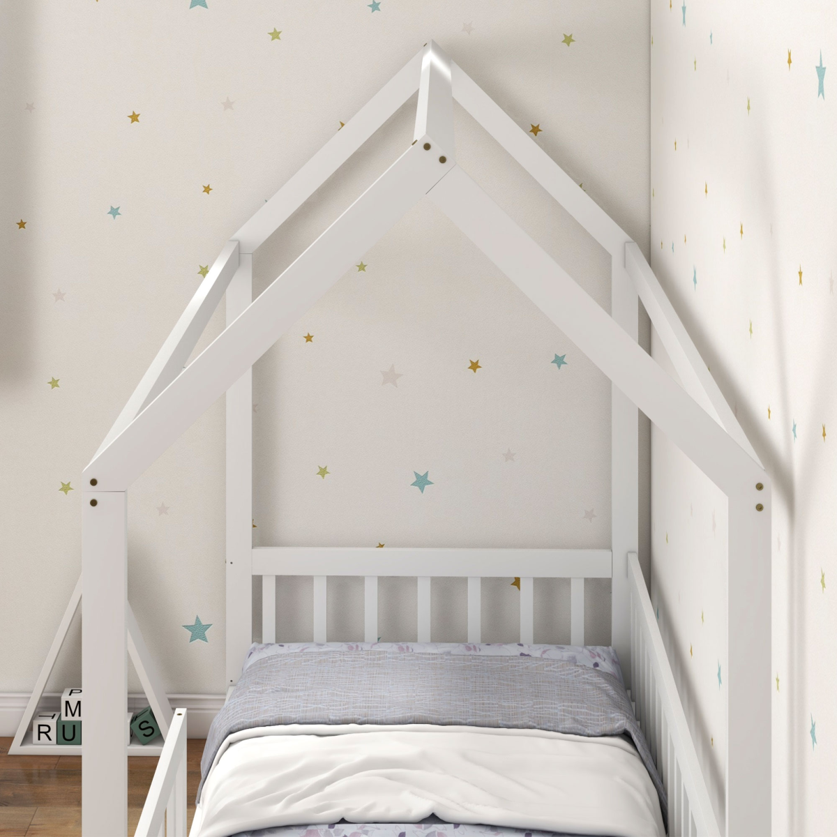 cortex-london-windsor-house-kids-bed-frame-white-pine-wood-safety-fence