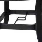 cortex-london-kensington-106cm-round-garden-dining-table-tempered-glass-steel-frame