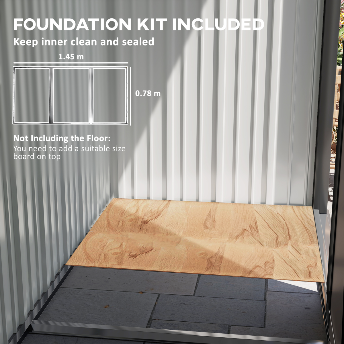 cortex-london-yorkminster-steel-garden-lean-to-shed-brown