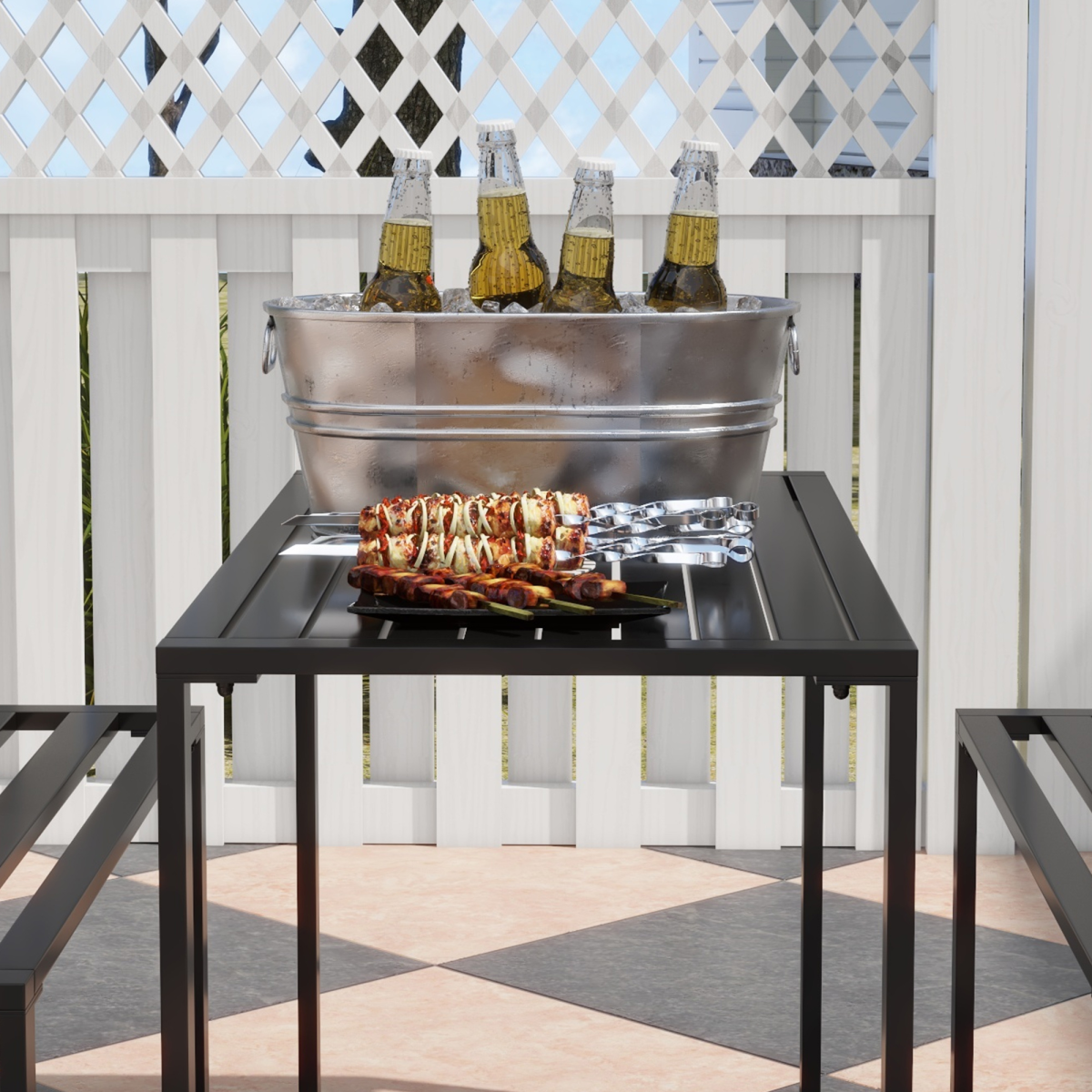 cortex-london-windsor-black-metal-table-and-bench-set
