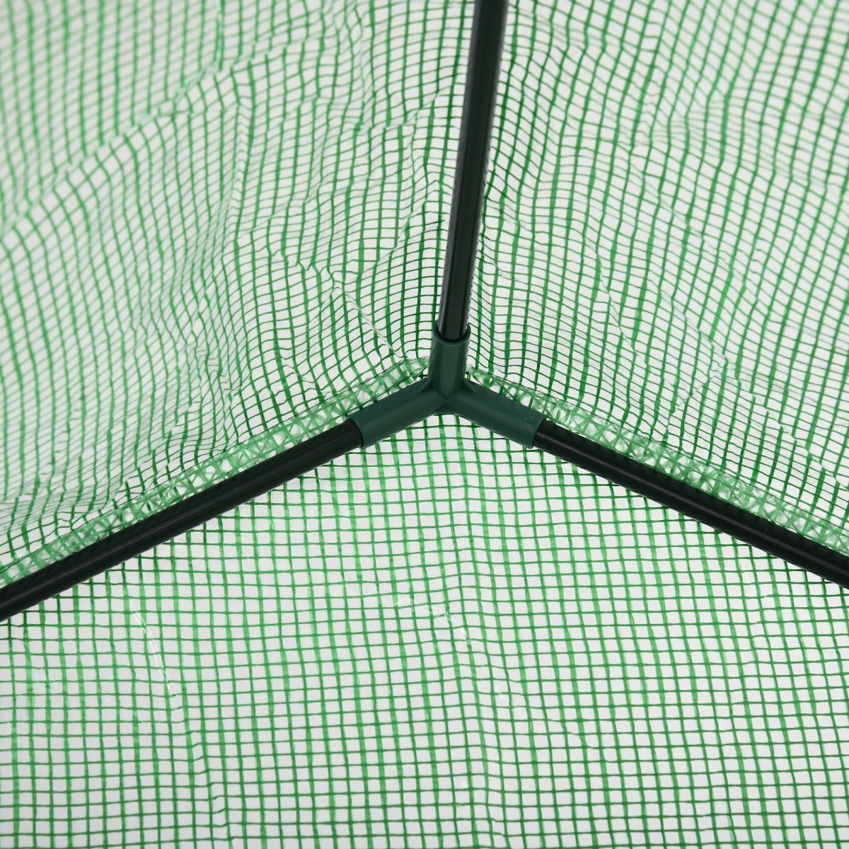 cortex-london-walkin-greenhouse-green-pe-cover-two-tier-shelves