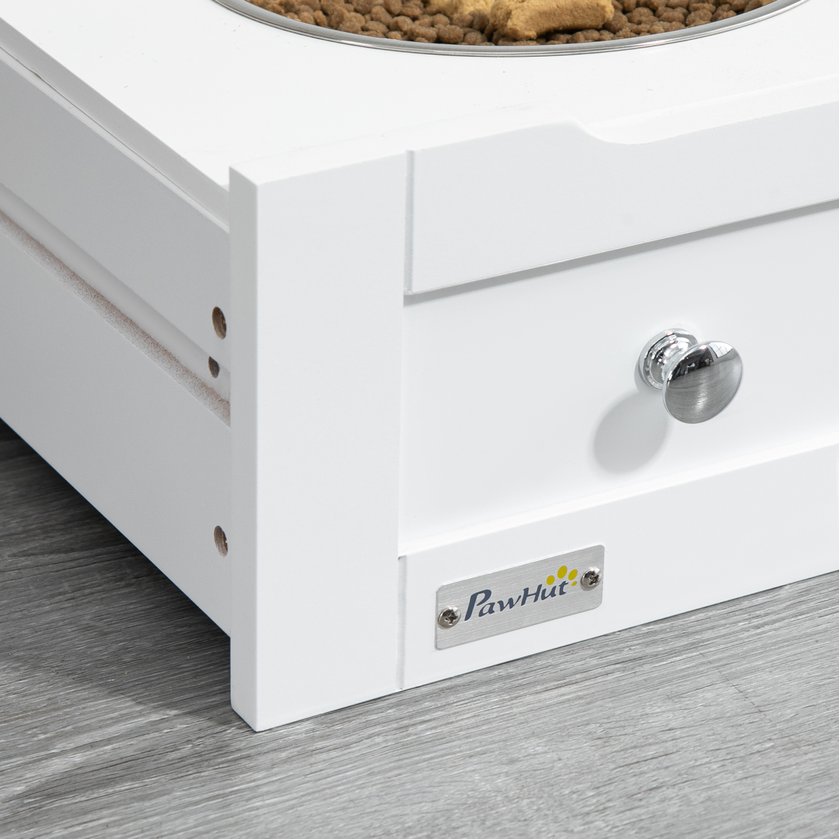 cortex-london-windsor-dog-cat-feeder-station-white-mdf-two-removable-bowls