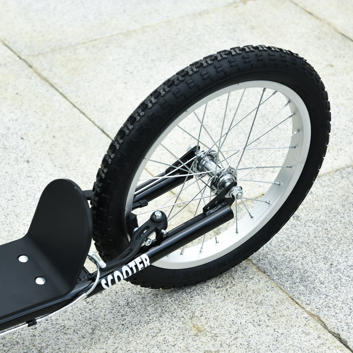 cortex-london-windsor-kids-kick-scooter-adjustable-handlebar-inflatable-wheels-light-blue-black