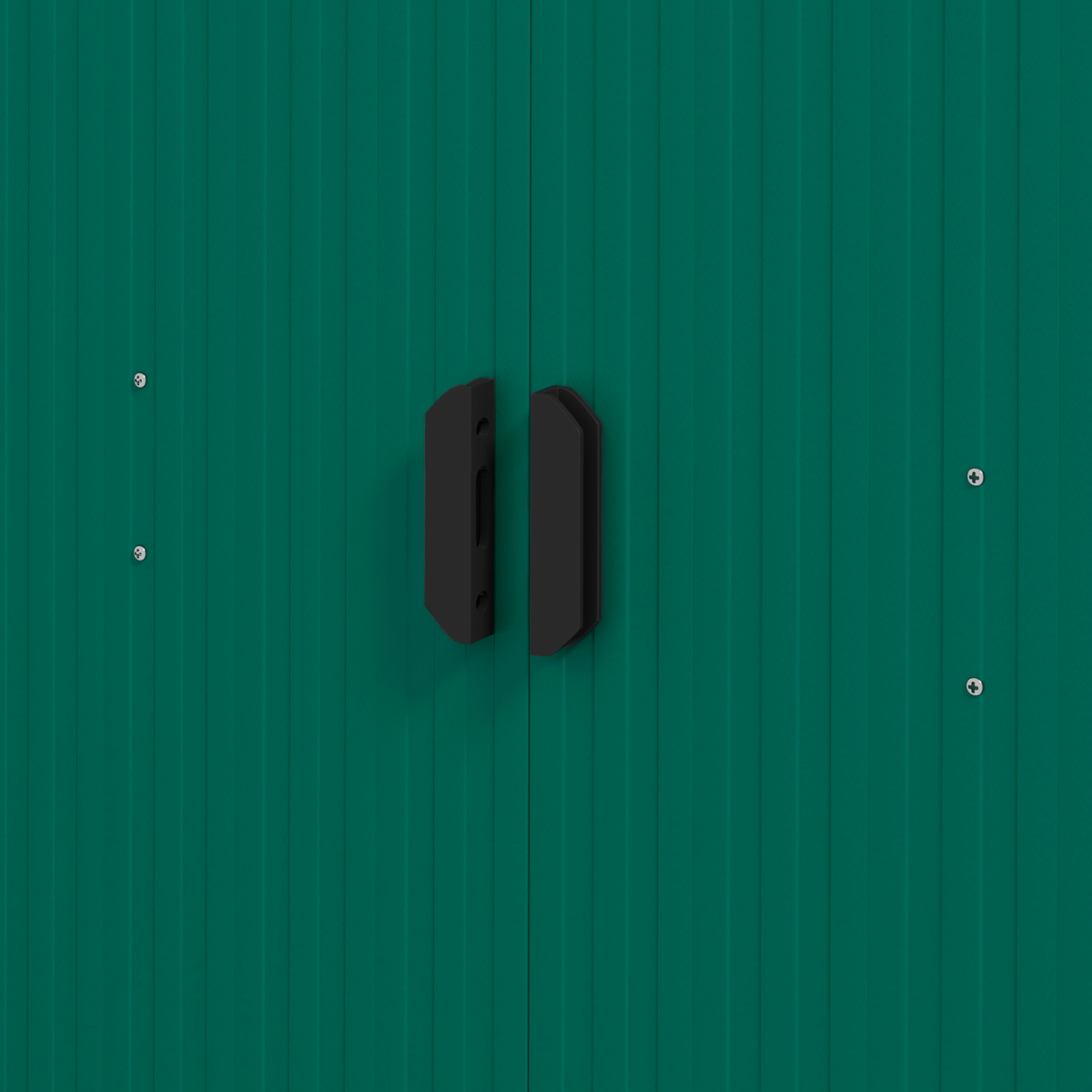 cortex-london-windsor-metal-garden-shed-green