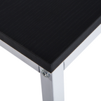 Computer Workstation Metal Frame-White/ Black Colour