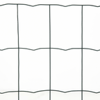 61cm x 1000cm Chicken Wire Mesh, Foldable PVC Coated Fences, for Garden, Green
