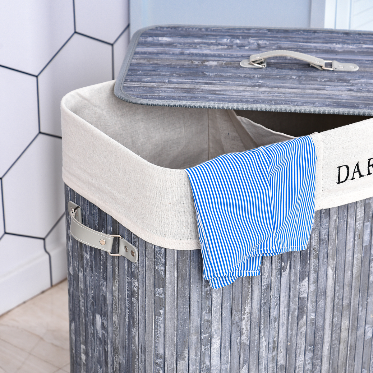 cortex-london-windsor-large-bamboo-double-section-laundry-hamper-removable-washable-bag-pu-handles