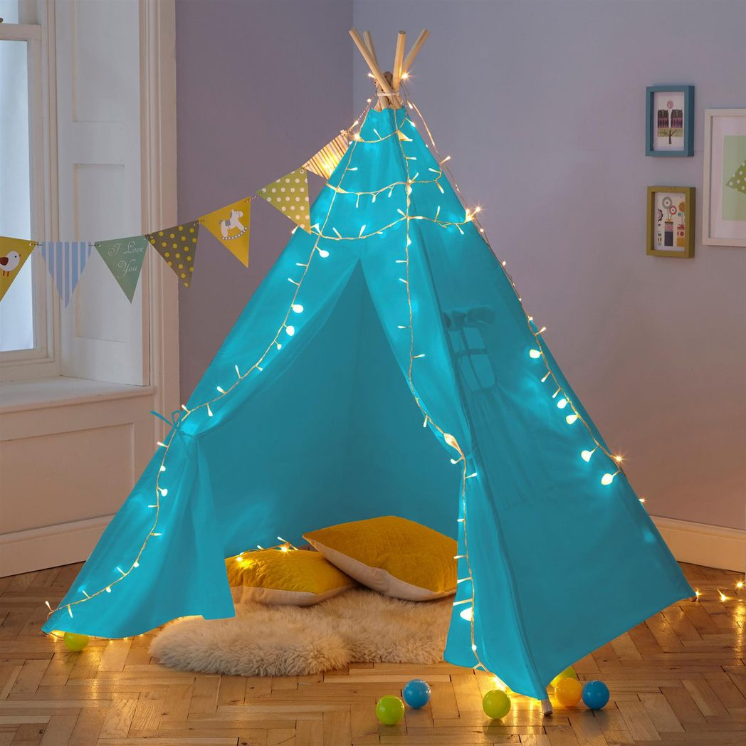 cortex-london-neo-blue-canvas-kids-indian-tent-teepee