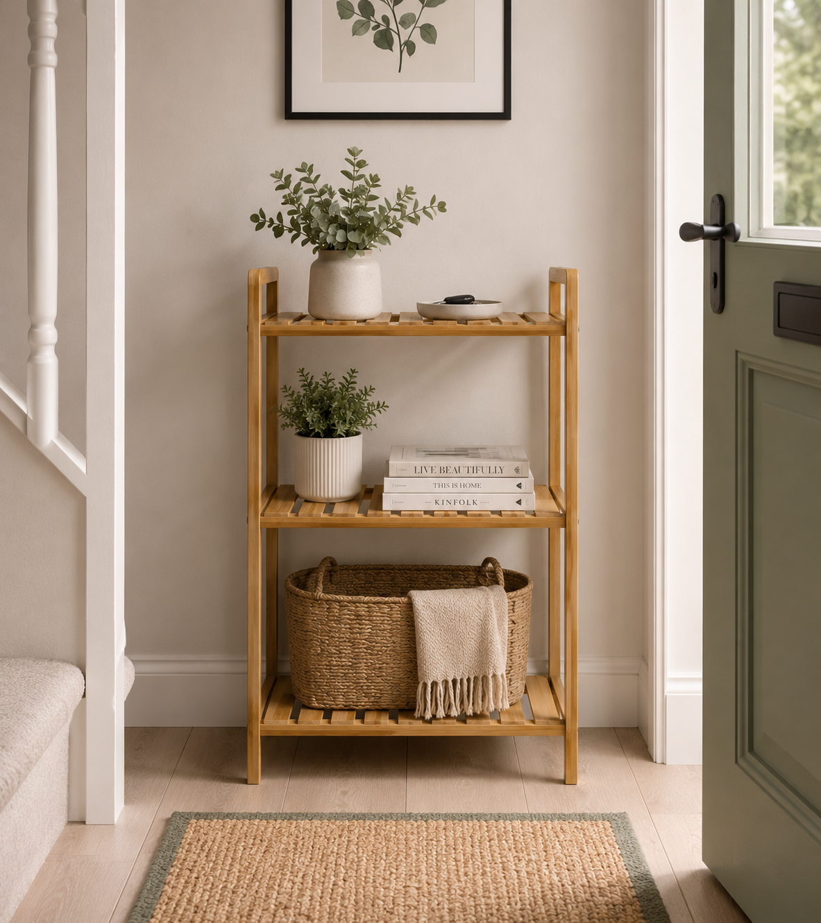 3 Tier Bamboo Storage Shelf