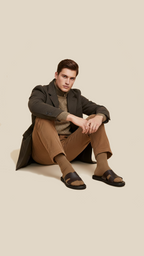 George IV Luxury Leather Sandals