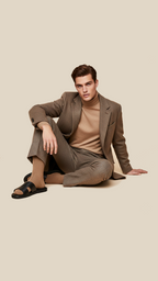 George IV Luxury Leather Sandals