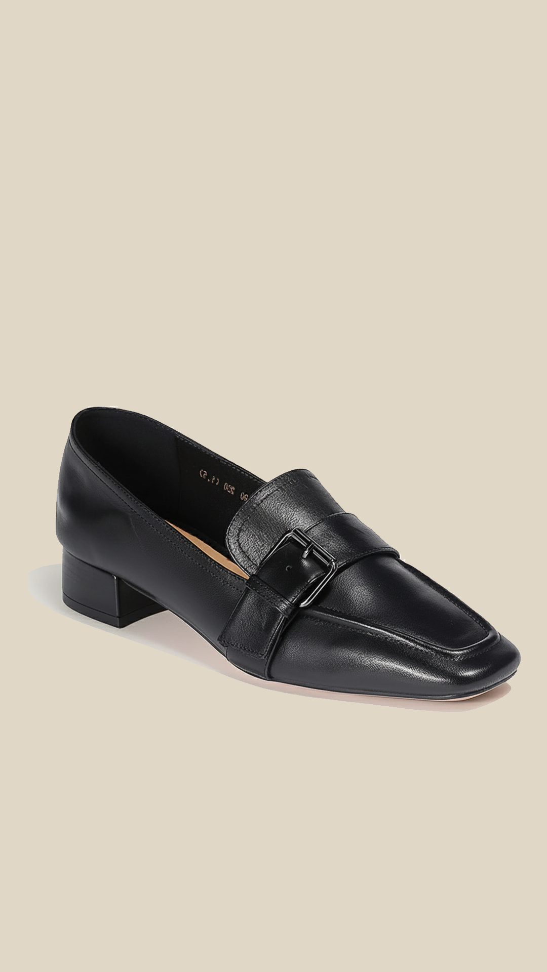 cortex-london-mary-ii-womens-leather-loafers-square-toe-cowhide-flats-stylish-skin-friendly-breathable-non-slip-square-toe-low-heeled-genuine-leather-ladies-loafers-top-layer-cowhide-womens-shoes