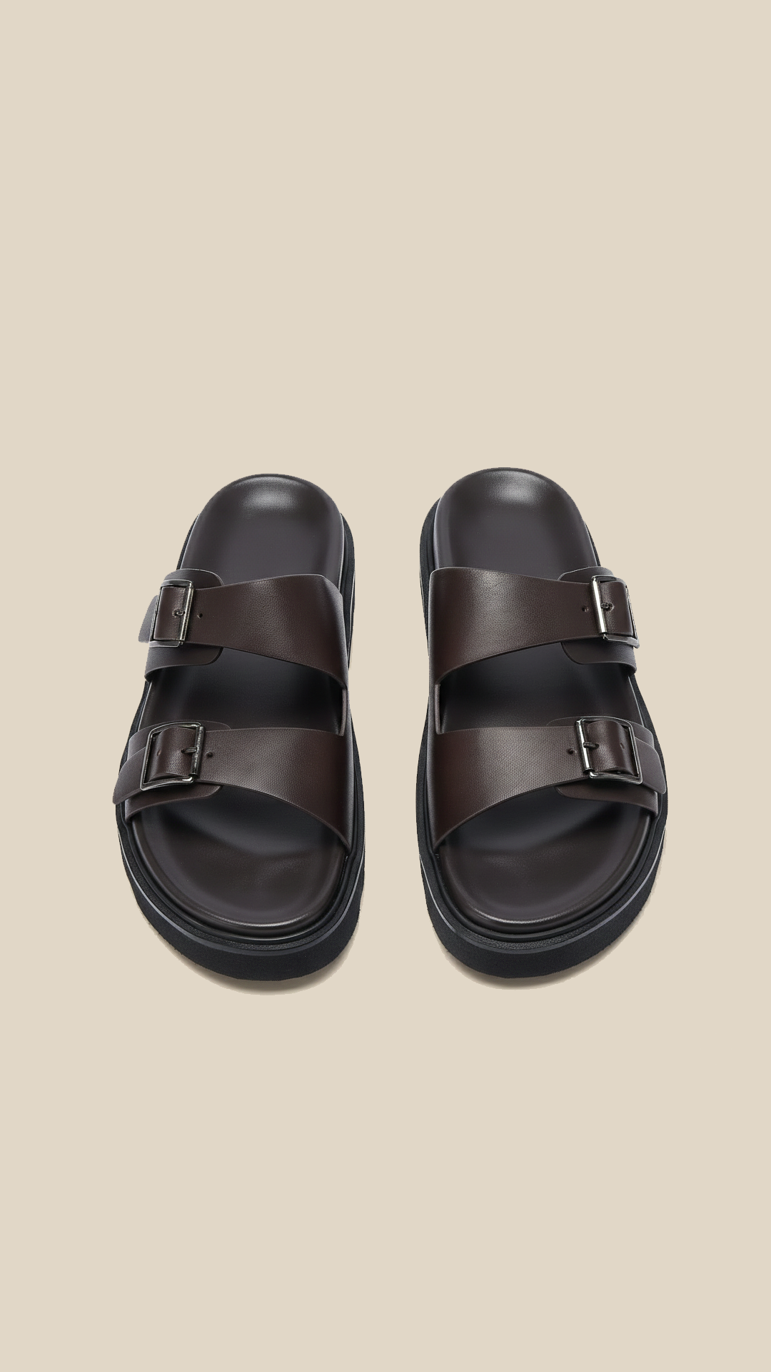 cortex-london-henry-vii-mens-leather-sandals-buckle-cowhide-non-slip-slides-vintage-genuine-leather-sandals-comfortable-non-slip-home-flat-slippers-top-layer-cowhide-vamp-eva-outsole-mens-casual-shoes