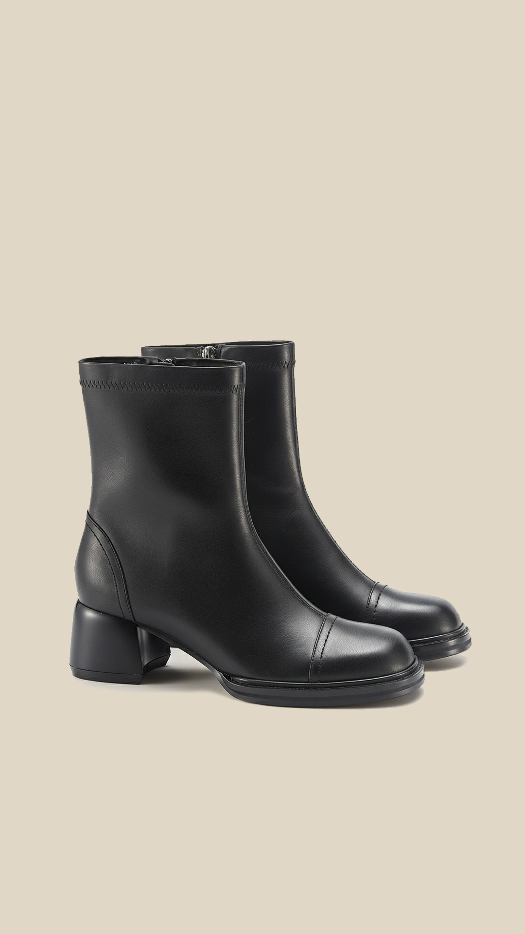 cortex-london-victoria-womens-chelsea-ankle-boots-handmade-calf-leather-handmade-womens-chelsea-ankle-boots-with-5cm-chunky-heel-new-design-side-zipper-upper-genuine-leather-lining-calf-leather-upper