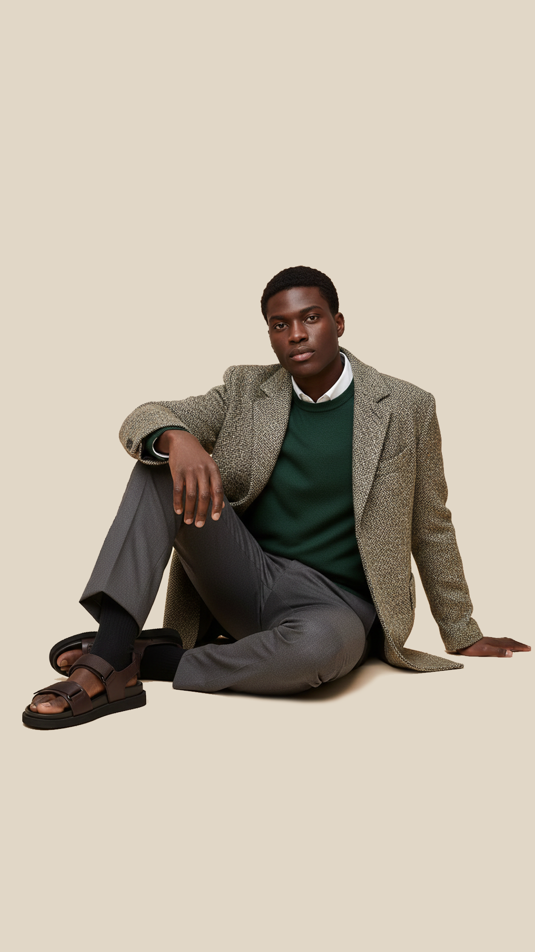 cortex-london-edward-v-mens-leather-outdoor-sandals-cowhide-buckle-flats-men-top-layer-cow-leather-shoes-non-slip-flat-sandals-homme-top-grade-cowhide-vamp-custom-slides-designer-slippers-for-men