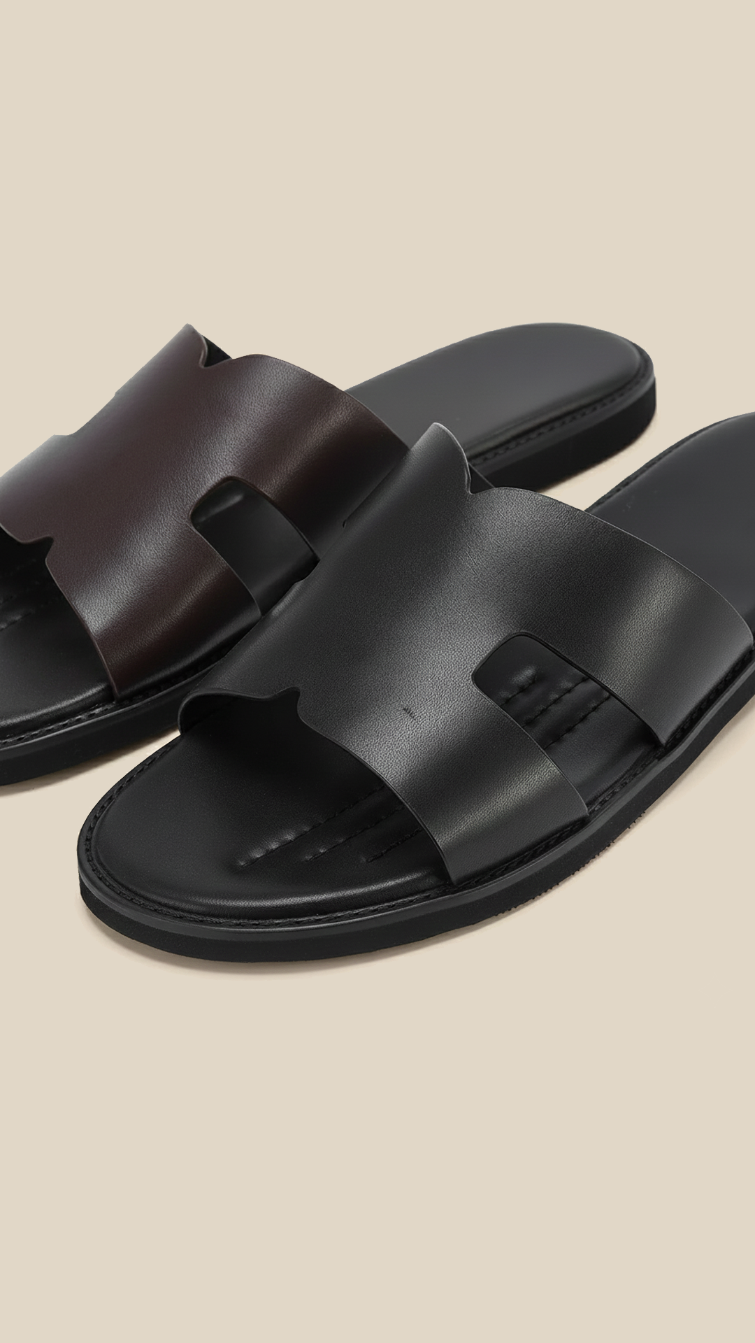 George IV Luxury Leather Sandals