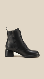 cortex-london-ana-womens-calf-leather-ankle-boots-lace-up-zipper-elegant-comfortable-lace-up-zipper-heightened-shoes-durable-breathable-calf-leather-genuine-leather-boots-for-women