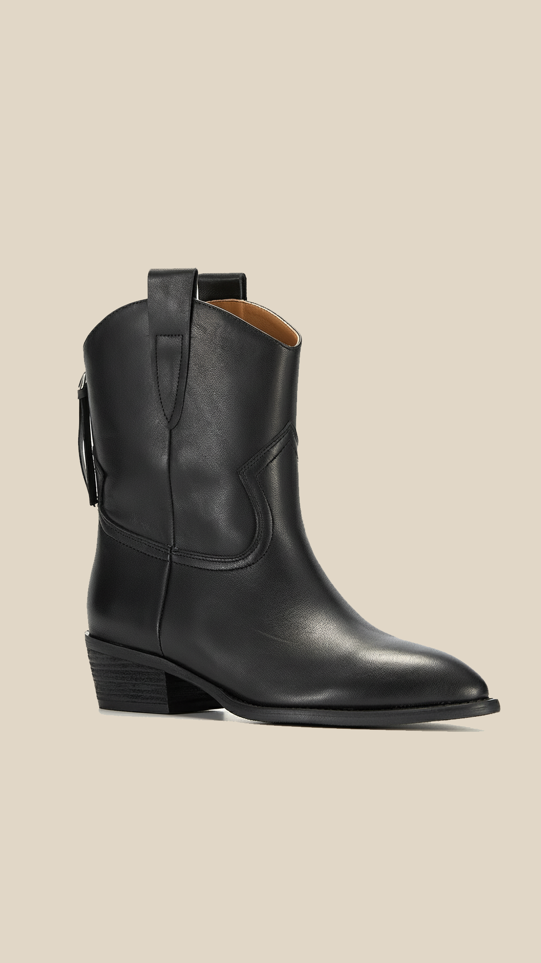 cortex-london-maria-ii-womens-calf-leather-ankle-boots-chelsea-chunky-heel-womens-fashion-mid-calf-chunky-ankle-boots-calf-leather-chelsea-low-heel-hard-wearing-for-autumn-season