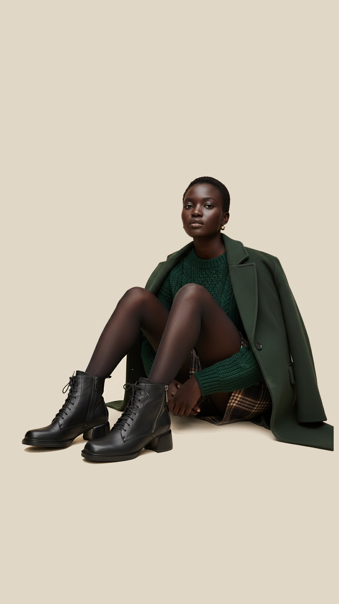 cortex-london-ana-womens-calf-leather-ankle-boots-lace-up-zipper-elegant-comfortable-lace-up-zipper-heightened-shoes-durable-breathable-calf-leather-genuine-leather-boots-for-women