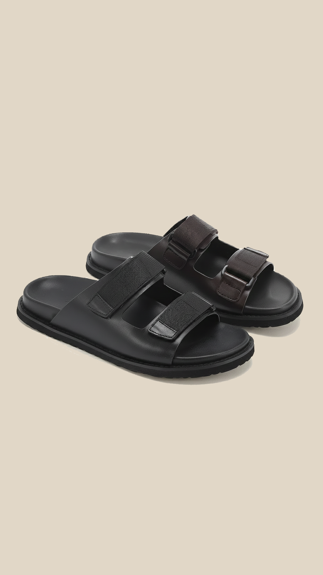 cortex-london-edward-iv-mens-leather-beach-sandals-cowhide-summer-flats-design-top-layer-cow-leather-beach-slippers-for-men-non-slip-summer-flat-sandals-embroidered-logo-wholesale-pour-homme