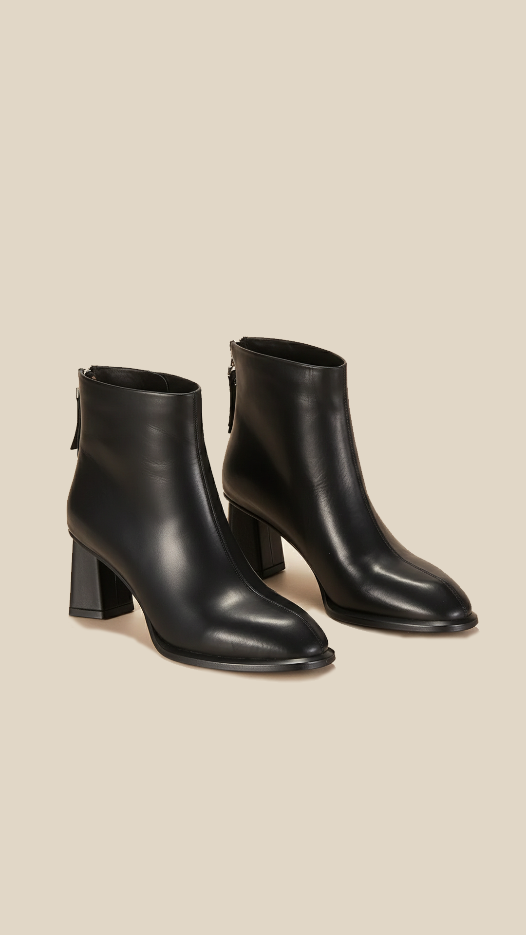 cortex-london-isabel-i-womens-leather-ankle-boots-calfskin-chunky-heel-exquisite-high-heels-calf-leather-short-boots-for-lady-comfortable-cow-leather-lining-women-genuine-leather-shoes