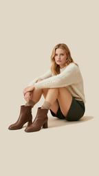 cortex-london-isabel-i-womens-leather-ankle-boots-calfskin-chunky-heel-exquisite-high-heels-calf-leather-short-boots-for-lady-comfortable-cow-leather-lining-women-genuine-leather-shoes