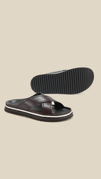 cortex-london-edward-vii-mens-leather-cross-strap-sandals-cowhide-slides-mens-calf-leather-flat-sandal-shoes-chaussures-en-cuir-pour-hommes-slippers-for-men-winter-slides