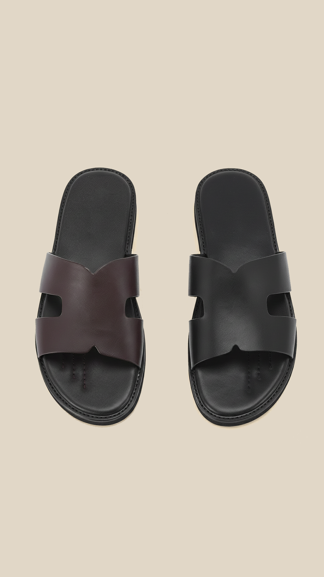 George IV Luxury Leather Sandals