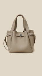 Audrey Top-Grain Cowhide Bucket Bag
