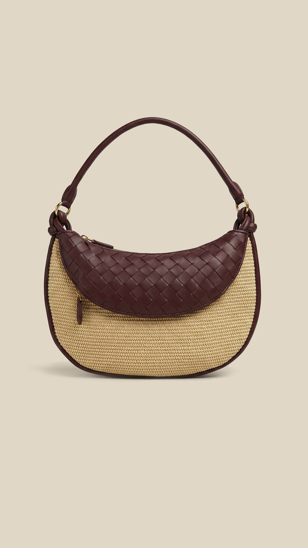 cortex-london-florence-summer-new-style-raffia-cowhide-woven-bag-double-moon-dumpling-bag-french-fashion-underarm-genuine-leather-shoulder-bag