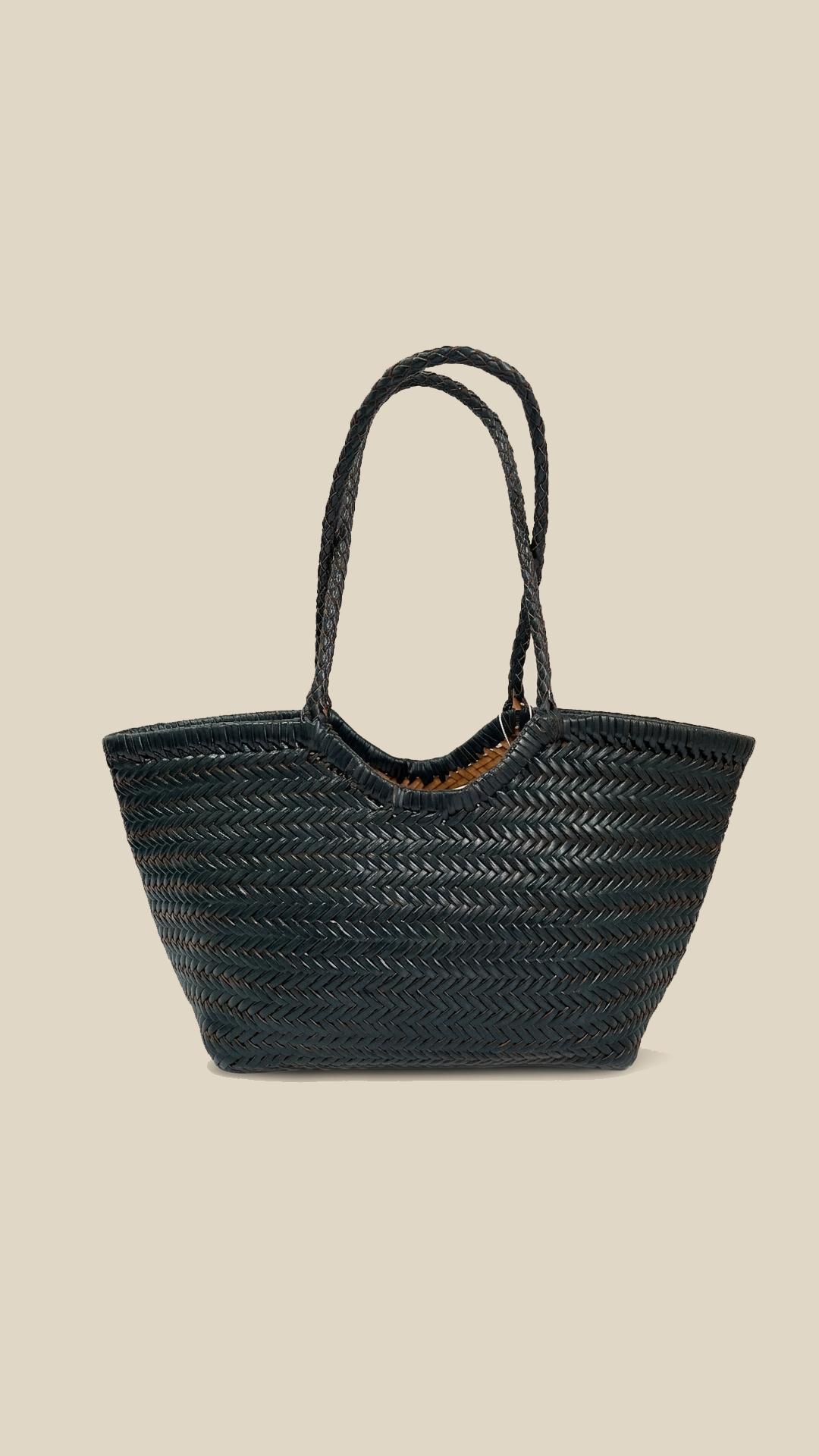 Beatrice Luxury Braided Genuine Leather Shoulder Bag