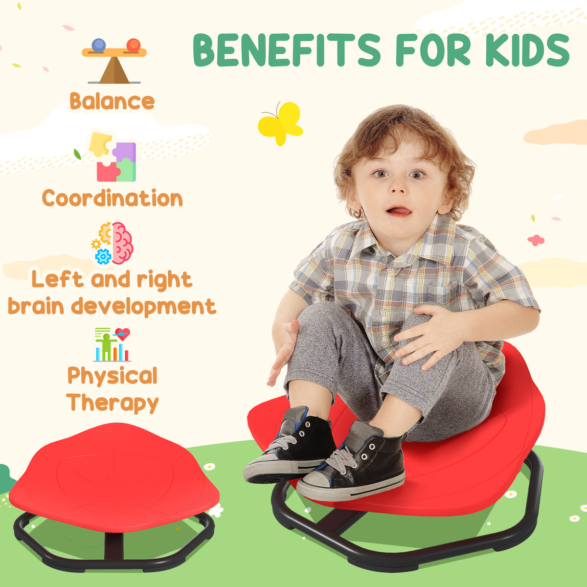 cortex-london-windsor-autism-sit-and-spin-chair-red