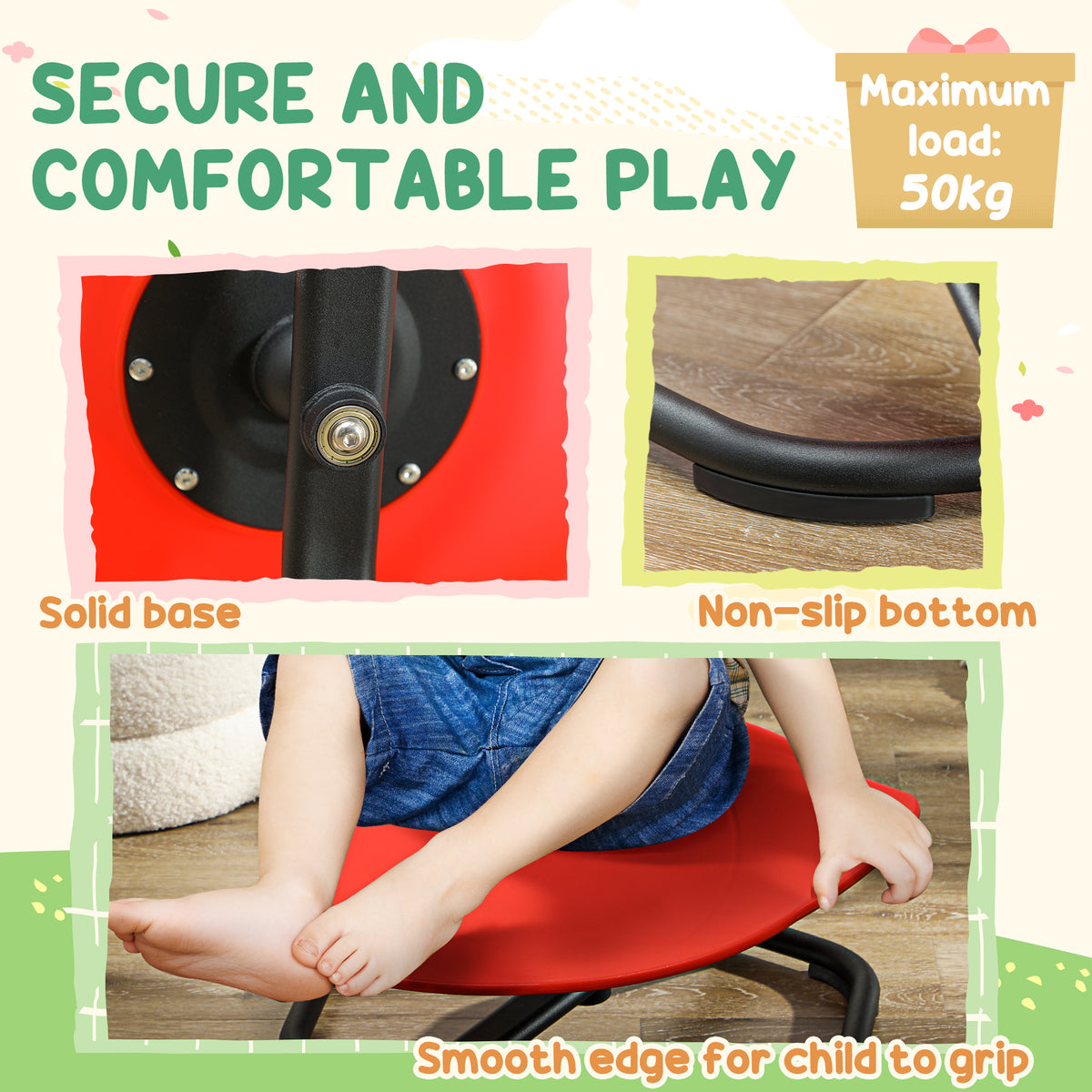 cortex-london-windsor-autism-sit-and-spin-chair-red