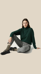 cortex-london-elizabeth-ii-womens-black-leather-loafers-gold-buckle-flats-fashion-top-layer-cowhide-womens-flats-commuter-low-heeled-black-durable-loafer-shoes