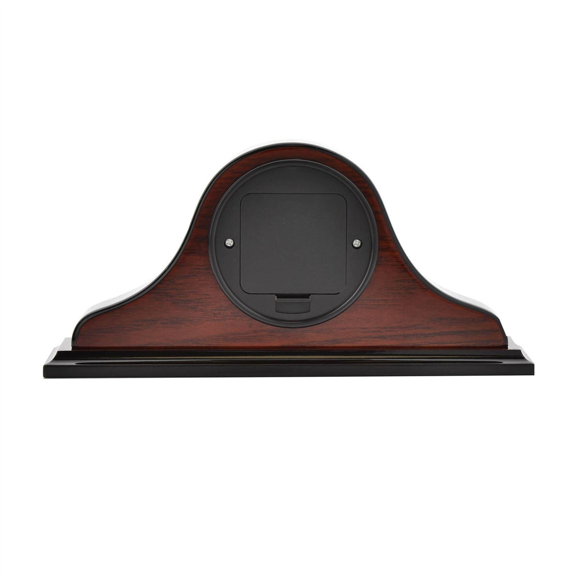 cortex-london-widdop-napoleon-mahogany-effect-wooden-mantel-clock-white-dial-roman-numerals