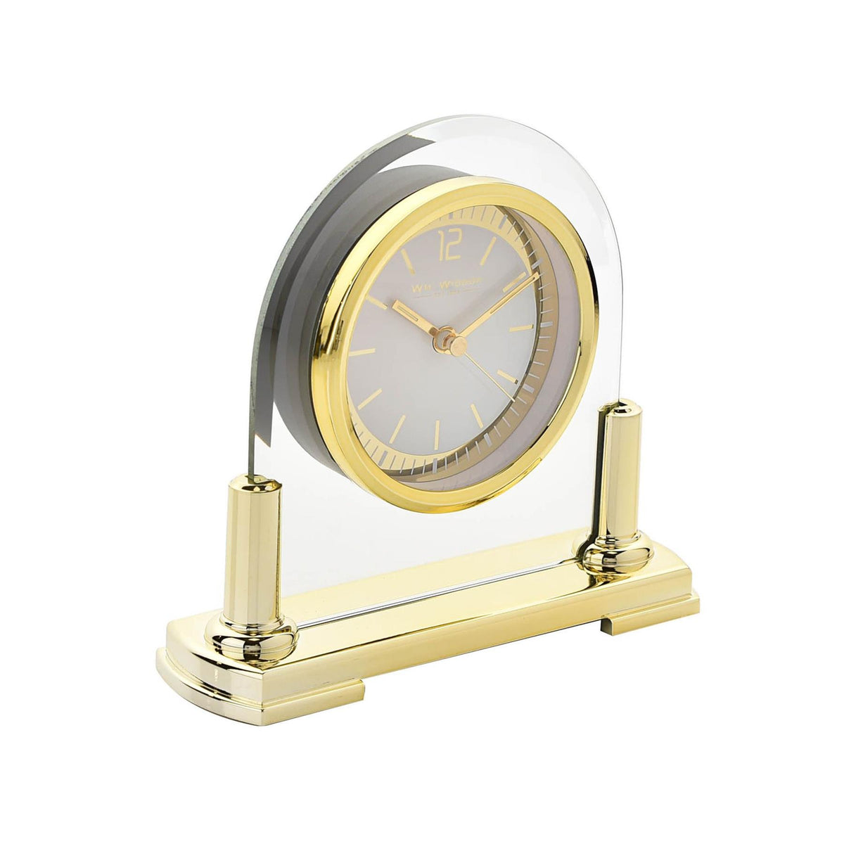 cortex-london-windsor-glass-mantel-clock-gold-two-tone-dial